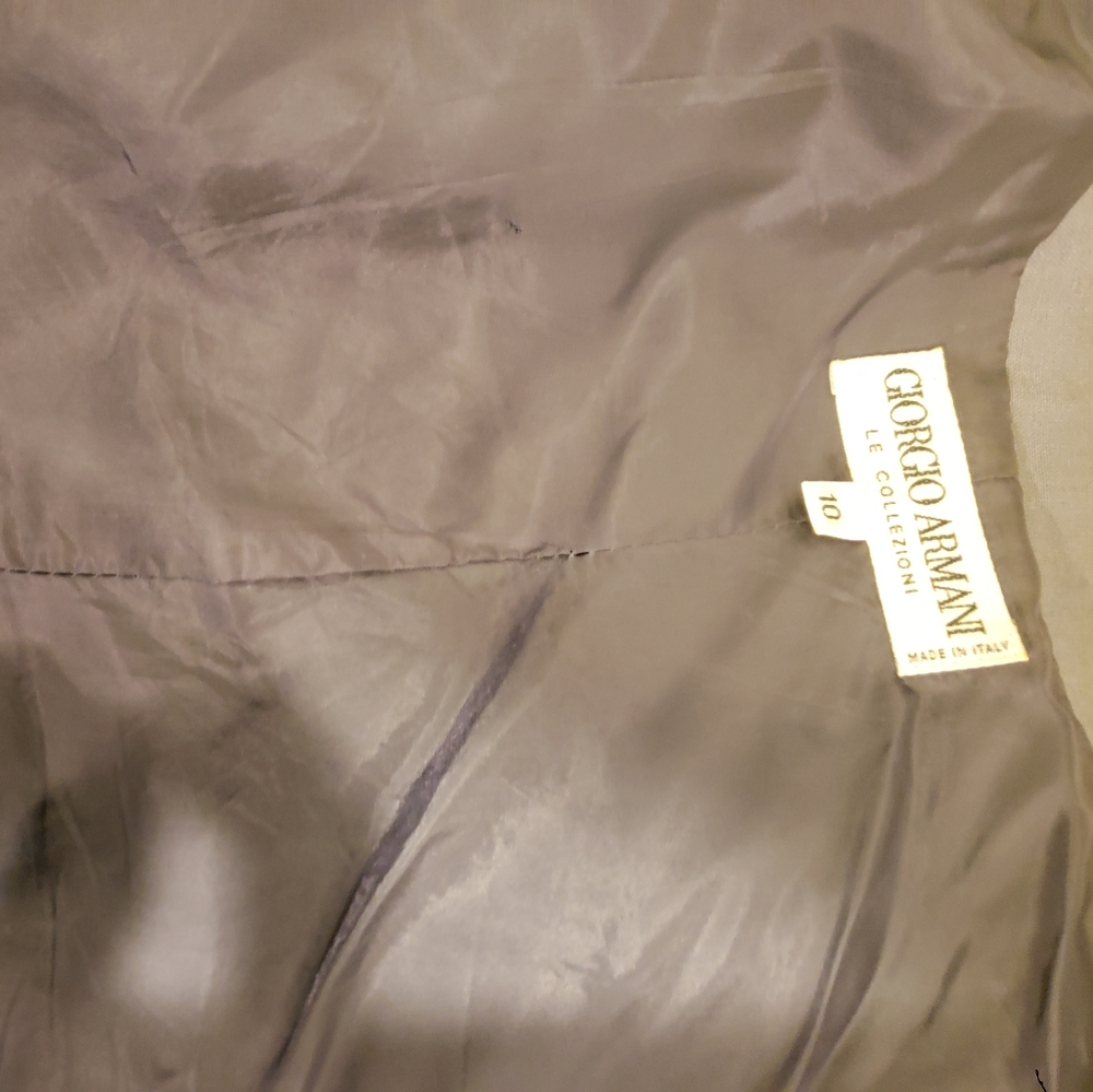 Giorgio Armani Fully Lined Single Button Blazer - image 3